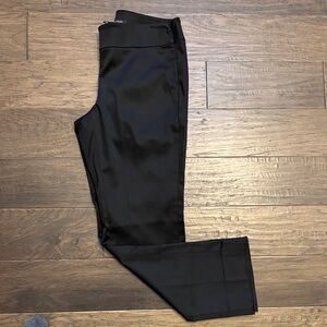 White House Black Market Women’s Elegant Black Dress Pants Size 6 Slim Leg